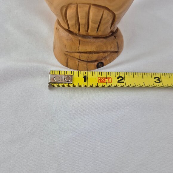 Praying Hands Sculpture Olive Wood Carving Made in Bethlehem - Picture 16 of 16